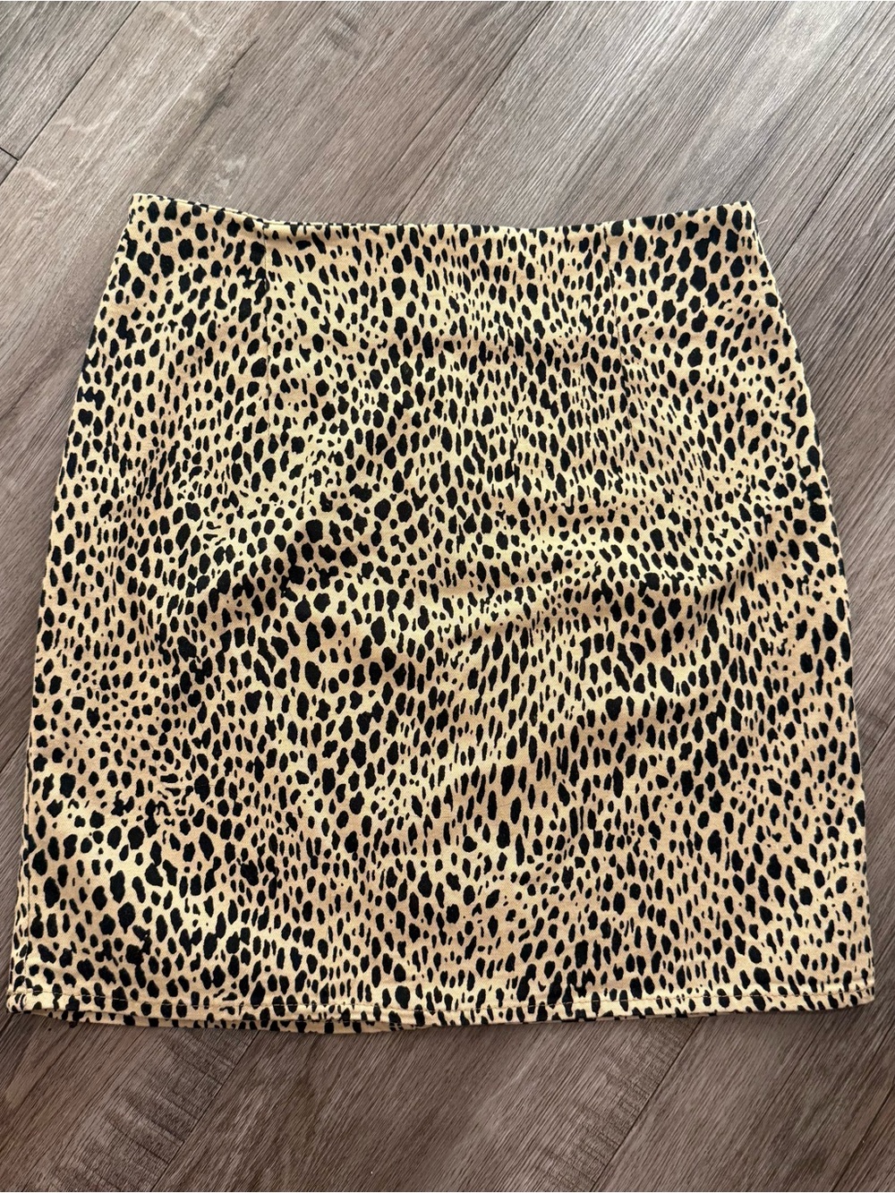 Brandy Melville Phoebe Leopard Print Mini Skirt One Size (XS/S)